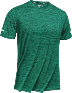 TACVASEN Mens Workout Shirts Short Sleeve Athletic Dry Fit Tshirts Shirts Running Gym Crewneck T-Shirts #03 Emerald Green X-Large
