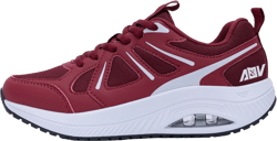 Women's Walking Shoes with Arch Support Plantar Fasciitis Relief Athletic Tennis Sneakers for Gym Workout Exercise US 6.5-11 8 Redwhite