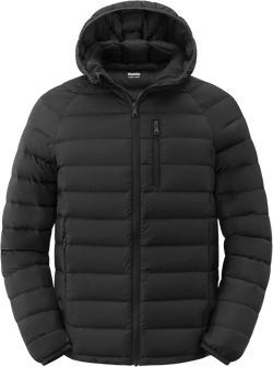 wantdo Men's Packable Down Jacket Lightweight Puffer Jacket Hooded Winter Jacket