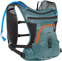 CamelBak Chase Bike Vest 50oz - Hydration Vest - Easy Access Pockets Atlantic Teal/Black 50 oz