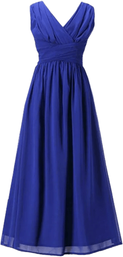 Juniors Long Bridesmaid Dress Party Dresses Flower Girl's Dress 8 Royal Blue