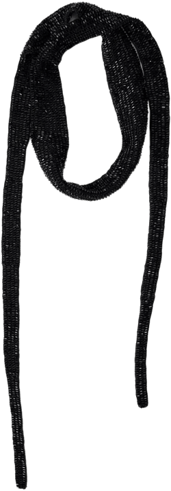 BEADED FOULARD SCARF KATE MOSS X ZARA