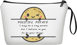 SEAMOON Friend Gifts,Gift for Friend Woman,Small Gift,Womens Birthday Gift Ideas,Gifts for Women Birthday Unique,Makeup Bag for Purse,Unique Gifts for Women,Potato Gifts,Funny Mom Gifts