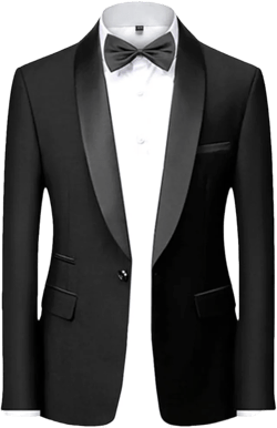 Men Skinny Formal Slim Fit Tuxedo Prom Suit Groom Wedding Blazers Dress Jacket Coat 3X-Large Black