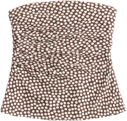 Linen-Blend Tube Top