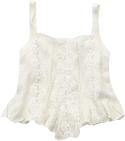 AE Lace Sweater Tank Top