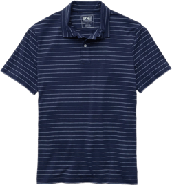 AE 24/7 Club Logo Striped Polo Shirt