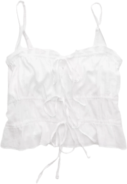 AE Tiered Ruched Tank Top