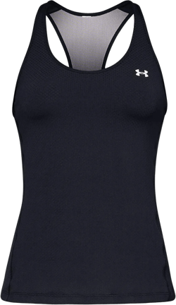 Under Armour Women's HeatGear Armour Racer Tank Small Black