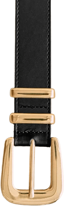 Oria Belt - Smooth Black - 85
