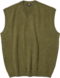 Knitted V-Neck Vest