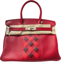Birkin 30 leather handbag