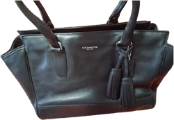 Leather tote