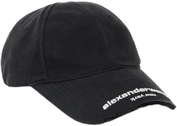 Unisex Distressed Logo Baseball Cap
