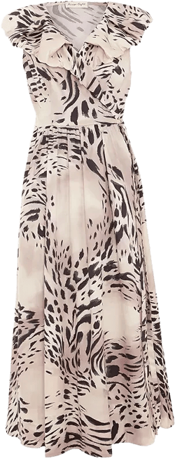 Phase Eight Trix Leopard Wrap Dress