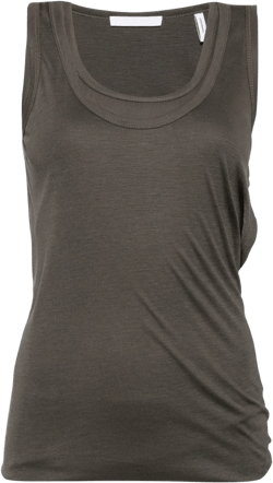 scoop-neck tank top