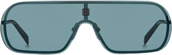 oversize-frame sunglasses