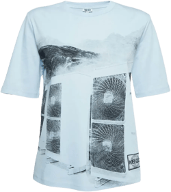 graphic-print T-shirt