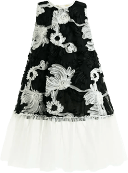 floral tulle dress