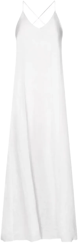 cross-back slip dress