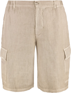 linen cargo shorts