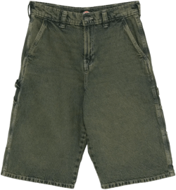 denim cargo shorts