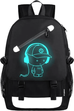 FLYMEI Backpack for School Boys Backpacks for Kids Anime Bookbag for Middle School Bags Waterproof Travel Back Pack