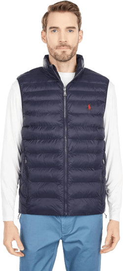 POLO RALPH LAUREN Packable Down Vest Collection Navy XL