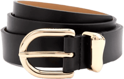 Kate Spade New York Women's 25mm Molten Metal Keeper Belt