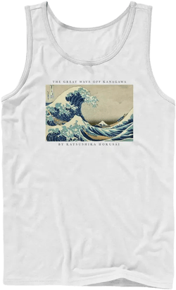 Men's Great Wave Tank Top