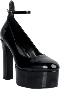 Womens babe heaven patent pu pumps