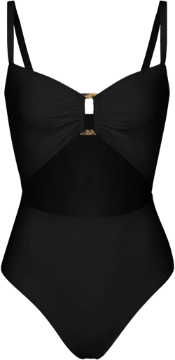 Tortoise Cutout One-Piece
