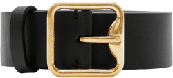 B Buckle leather belt