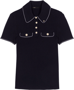 Short-sleeve polo shirt