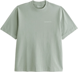 Premium Heavyweight Micro-Logo Tee