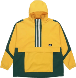 Adidas Cap Windbreaker Jacket Men's Yellow