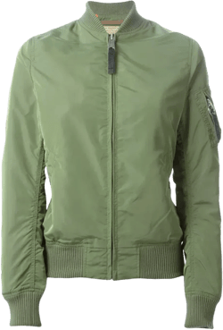 Bomber Jacket In Green