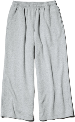 Wide Sweatpants | Short
