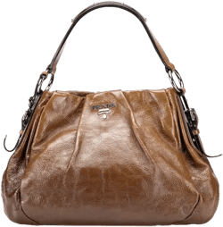 Patent leather tote