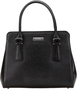 Pocket leather tote