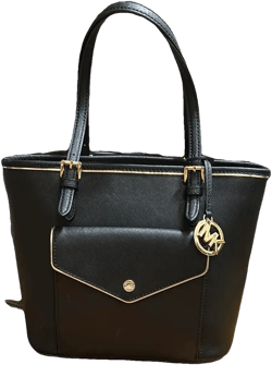 Jet Set leather tote