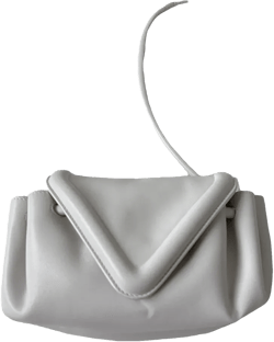Beak leather crossbody bag