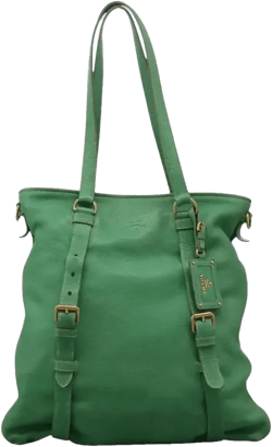 Re-edition leather tote