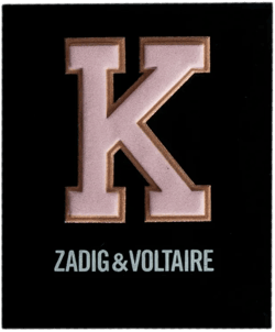 Initial K Sticker