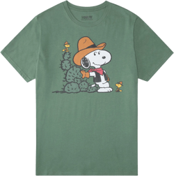 Cactus Cowboy Snoopy Relaxed Graphic Tee