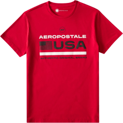 Aeropostale USA Flag Graphic Tee