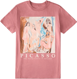 Picasso Ladies Of Avignon Relaxed Graphic Tee