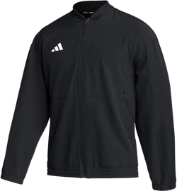 adidas Mens Travel Jacket Training Athletic Outerwear Casual Lightweight - Black 3X-Large Black