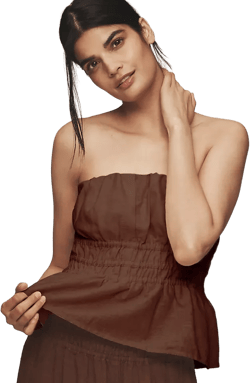 The @heynasreen Somerset Linen Blouse