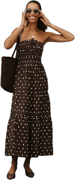 The Somerset Strapless Maxi Dress